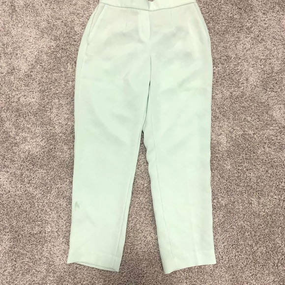 Aritzia Conan pastel green dress pants - Picture 1 of 4